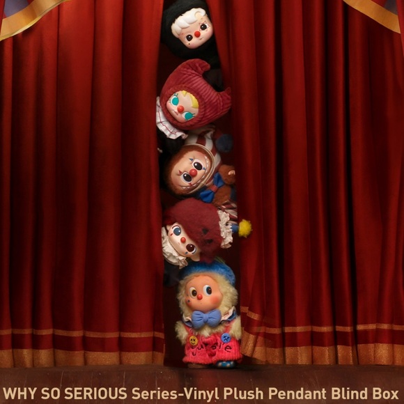 Pop Mart WHY SO SERIOUS Series - Dimoo “ Flame Clown ” - Picture 8 of 10